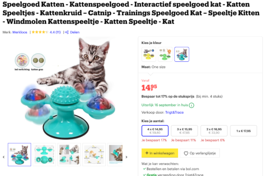productaanbod Bol.com
