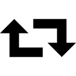 Repost logo